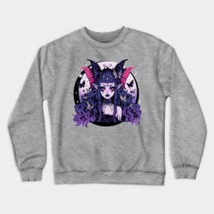 Gothic Dark Fairy Crewneck Sweatshirt